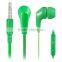 Wallytech Original WHF-119 Colorfully Earphone with Mic rophone & Volume remarphone plugote for Samsung Galaxy S4 3.5 e