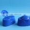 High quality wholesale blue color Flip top cap for shampoo bottle