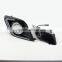 car led fog day lamp cover with yellow turn signal light drl led daytime running light for mazda 3 axela