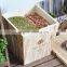 kitchen artificial manufacturing solid wood sealed food storage box