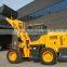 4WD 3 Ton Small Articulating Wheel Loader Compact Loaders With CE
