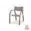 Elegant Hotel Restaurant Waterproof Patio Dining Wicker Garden Line Stacking Chair