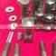 High strength track bolt and nut for excavator