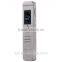 807 mini silver rechargerable digital voice recorder 2.0 high speed 8GB U disk voice recorder