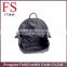 leatherette large capacity fashion backpack for business man