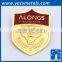 custom metal pewter nickle plating car badge emblem front wholesare