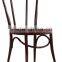 Whole sale cheap steel frame coffee chair with leather cushion T002