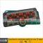 China Custom low MOQ and high quality electrical metal dome membrane keypad keyboard with PCB board assembly