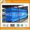 Highway guardrail plate (blue)