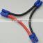 EC5 Male To Deans Style T Plug Female Series Adapter With 12awg Wire