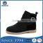 Comfortable Latest Buckle Design Junior Size Black Kids Comfortable Ankle Boots