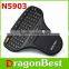 High Quality 2.4g Mini Wireless Air Touchpad Keyboard N5903 Mouse Bluetooth KeyBoard in Stock