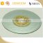 Wholesale wedding banquet table round tempered glass restaurant lazy susan