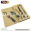 3pcs paint coating soft cheese knife set