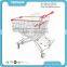 180L European Retail Metal Folding Shopping Cart
