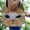 custom with cute cat print cross body bag single-shoulder bag for fashion girl