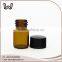 1/2 dram amber glass vials