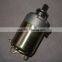 SCL-2012030740 hot selling GY6 9T motorcycle starter motor of reversible starter motor