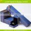 Customized 2016 luxury soft velvet foam inserts jewelry ring box earring box necklace box make paper jewelry box