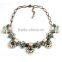 Fashion trends of the flowers chain necklace fashion jewelry necklace