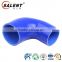 heat resistant 16mm to 13mm blue 90 degree auto silicone reducer elbow hose