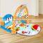 hot sale and new piano fitness frame toys ,plastic baby mat toys,funny play mat toys. china cheap play mat toys