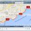 Online gps tracking platform fleet management server monitoring chauffeur's driving routes