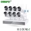 New Arrival 720p/960p/1080p 8 Channel Outdoor waterproof Wireless WIFI NVR CCTV Camera Systems PST-WIPK08AH
