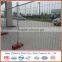 Temporary fence/rubber coated cement block fence