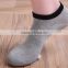 Custom Solid Color Mens Gift Box Short Ankle Socks,Black,white and grey color Mens Socks Wholesale