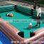 2016 HOT inflatable soccer snooker field for adults,Inflatable billard Football for children,Human billard football pitch sale