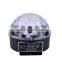 latest style 360 degrees rotating LED crystal magic ball light mini RGB mini Disco DJ Ball Stage Lighting wholesale