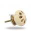 Ceramic round Leavs Floral Knob
