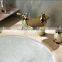 Busan Tourist Hotel wash basin tap , Korea Star Hotel mixer ,gravity casting mixer taps
