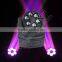 2016 Newest Hot sale 6pcs 10W 4in1 mini led bee eye RGBW moving head light