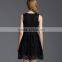 Pretty Steps 2016 Latest Dress Designs, Elegant Ladies Casual Sleeveless Slim V Neck Dress