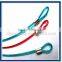 various color pvc coated steel wire rope sling with ferrules