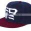 2016 Fashion Style Flat Brim Snapback Caps With Logo Embroidery
