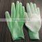 hot sell high quality cheaper 13G/15G/18G palm coated PU Nitrile latex /cut resistance safety gloves