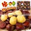 Vacuum packed roasted chestnuts snacks