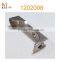 hot sale nickel-plated wardrobe end brackets for wardrobe hanging rail