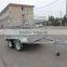 aluminium cage trailer use for farm