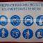 cheap waterproof adhesive pvc label a4 transparent stickers