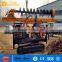 solar power screw ground pile hammer with crawler