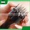 Kitchen accessories tool long handle manual hanging plastic stainless steel meat needle hammer tenderizer