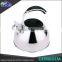 2016 High Quality 3L Color coating Stainless Steel chinese Tea water kettle