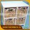 4 Drawers Wooden Cabinet Storage Design