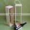 Changeable multifunctional professional design portable DIY wood wine box adjustable wood wine rack with top handle