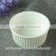 Wholesale white round porcelain ramekins ceramics Round Ramekin for Restaurant hotel
