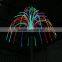 High quality high simulation new year colorful led firework tree light artificial plant outdoor